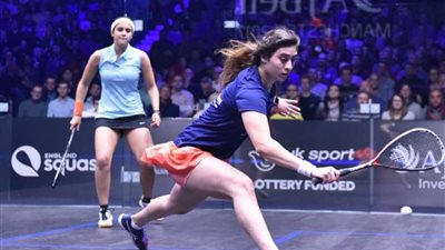 نجيب ساويرس يهنئ نور الشربيني بالفوز ببطولة العالم للإسكواش