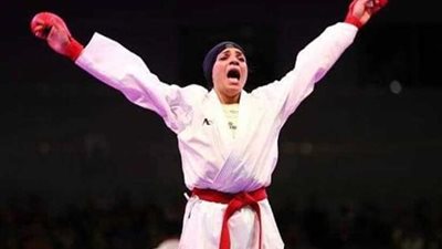 شيماء أبو اليزيد تتوج بذهبية الدوري العالمي للكاراتيه