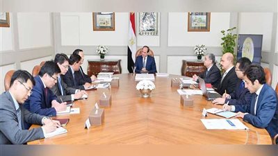 شاهد.. لقاءات الرئيس السيسي اليوم