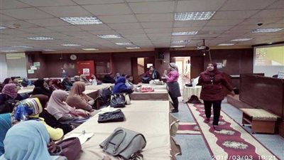 تأمين صحي بني سويف يفحص تلاميذ المدراس ضد أمراض السمنة والأنيميا والتقزم