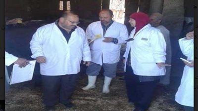 المنوفية تنتهي من تحصين 99.4% حيوان ضد القلاعية