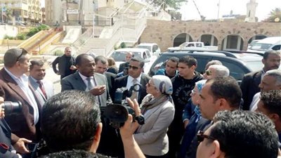 نائب نصر النوبة يشارك في جولة وزيرة البيئة داخل محافظة أسوان