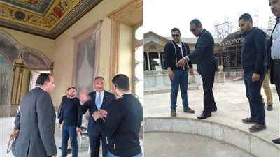 بالصور.. تطوير وترميم قصر محمد علي الأثري بشبرا الخيمة