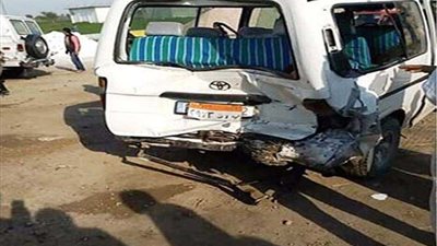 مصرع وإصابة 4 أشخاص فى حادث تصادم بالبحيرة