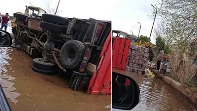 الإسماعيلية.. غارقة بمياه الأمطار