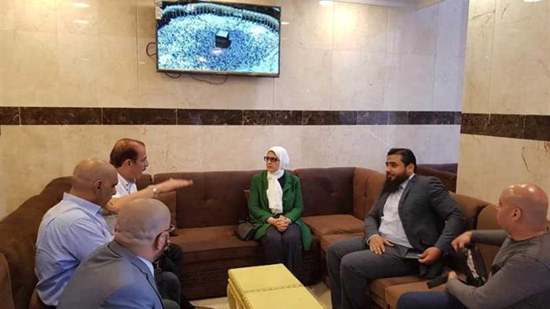وزيرة الصحة تتفقد