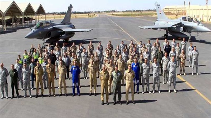 شاهد..مصر وفرنسا