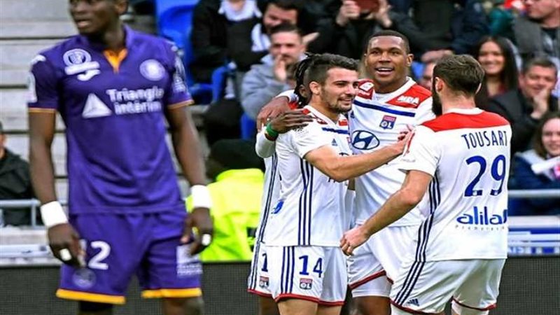 فوز ليون على تولوز