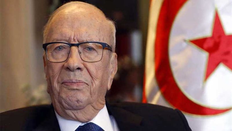 الرئيس التونسي يبحث