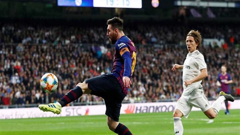 برشلونة يفوز في الكلاسيكو