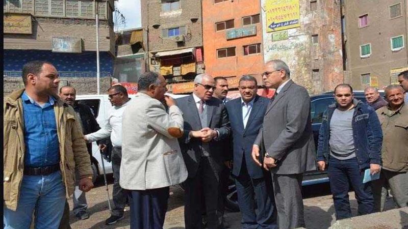 محافظ الجيزة يجازي