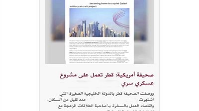 صحفية أمريكية تكشف عن مشروع عسكري سري لتنظيم الحمدين