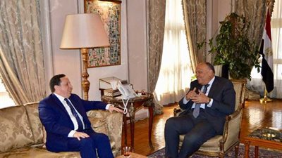 سامح شكري يلتقي نظيره التونسي في إطار أعمال آلية التشاور السياسي بين البلديّن