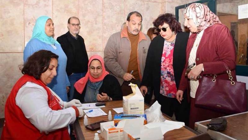 وزيرة الثقافة تتابع