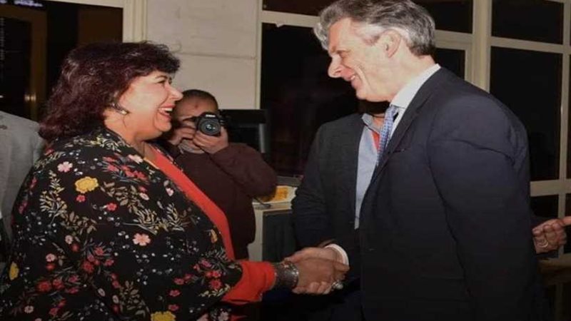 وزيرة الثقافة تفتتح