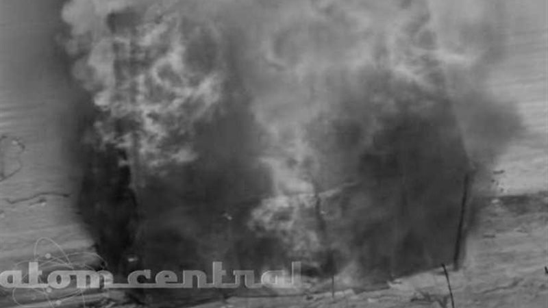 شاهد.. كيف تحول القنبلة