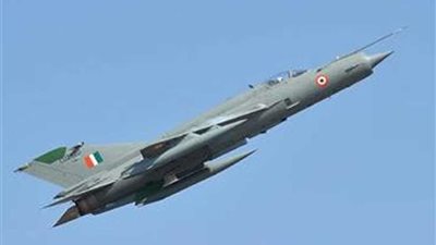 تحطم طائرة مقاتلة هندية بولاية 