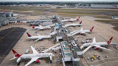 استئناف حركة الطيران بمطار في نيوجيرسي بعد توقف مؤقت