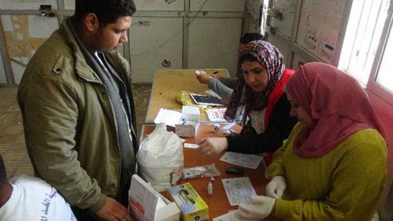 فحص أكثر من مليون