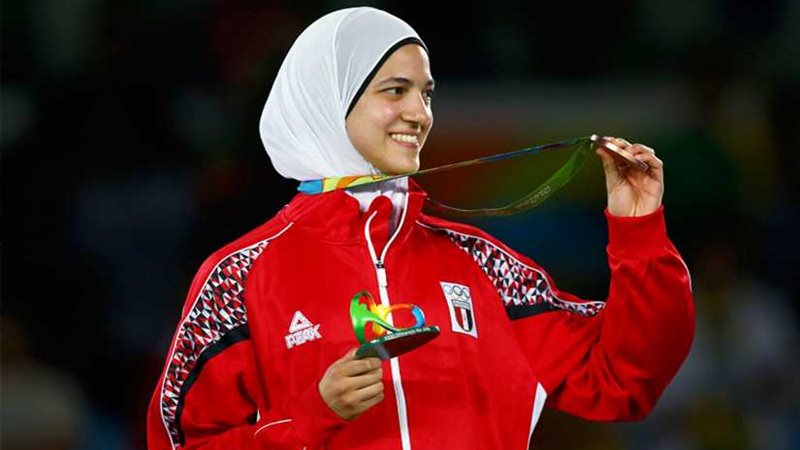 هداية ملاك: التايكوندو