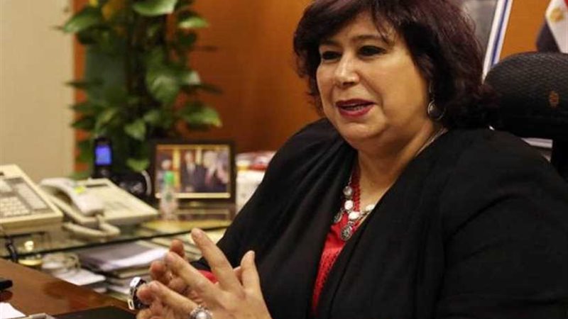 وزيرة الثقافة تشهد