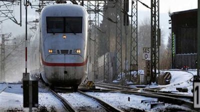 توقف حركة السكة الحديد غربي ألمانيا بسبب عاصفة