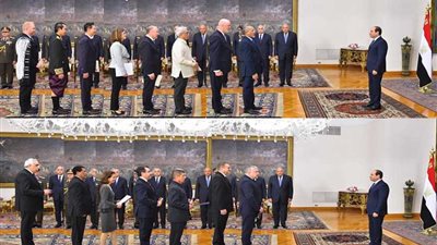 الرئيس السيسي يتسلم أوراق اعتماد عدد من السفراء الجدد