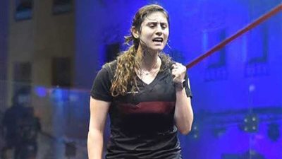 نور الشربيني تتأهل لدور ربع النهائي لبطولة 