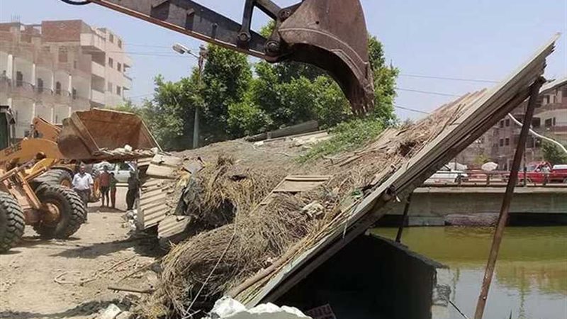 وزارة الري: إزالة