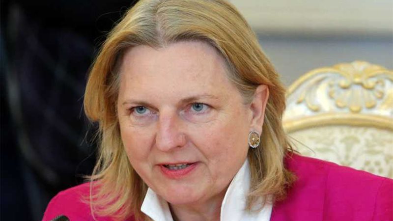 وزيرة خارجية النمسا