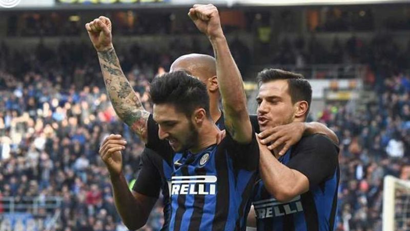 انتر ميلان يفوز علي