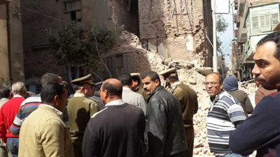 مصرع وإصابة 4 وإنقاذ 6 في انهيار منزل بطنطا