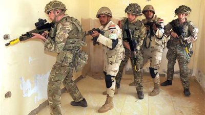 إستمرار فعاليات التدريب المشترك المصرى البريطانى 