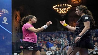 الشربيني والوليلي كلاسيكو مصري بنهائي بلاك بول للإسكواش‎