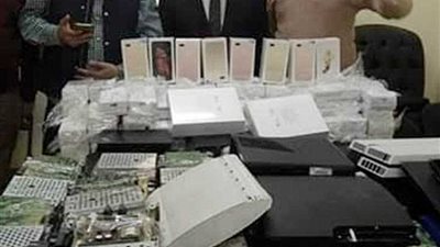 جمارك سفاجا تحبط تهريب أجهزة بلاي استيشن وملابس جاهزة ومبيدات حشرية