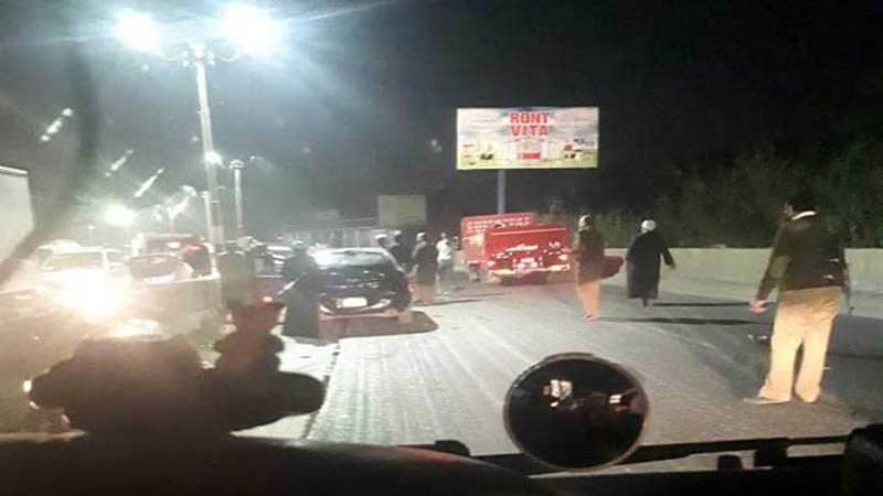 إصابة سائق في حادث