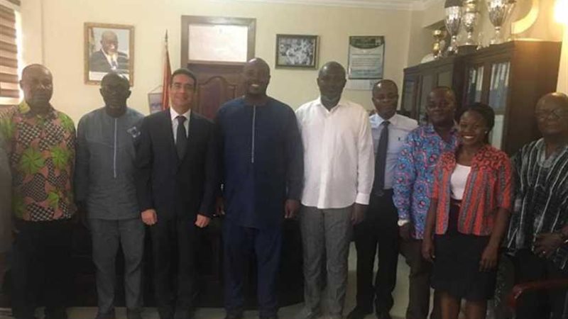 وزير الرياضة الغاني