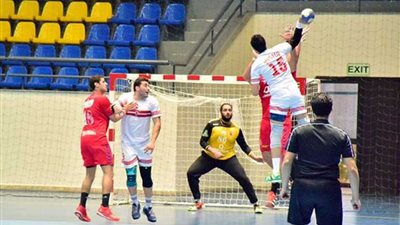 فوز الأهلي وتعادل الزمالك في دوري المحترفين لكرة اليد