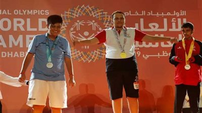 شريف ندا يتوج بأول ذهبية لمصر في الأولمبياد الخاص