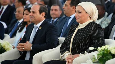 قرينة الرئيس السيسي: قارتنا الإفريقية مليئة بالشباب الواعد