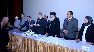 رئيس جامعة طنطا يشارك في احتفالية 