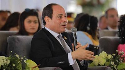 جانب من مشاركة الرئيس في جلسة مستقبل البحث العلمي وخدمات الرعاية الصحية (صور)