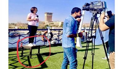 خالد عليش يمازح داليا أشرف: لما المذيعة تبقى قصيرة