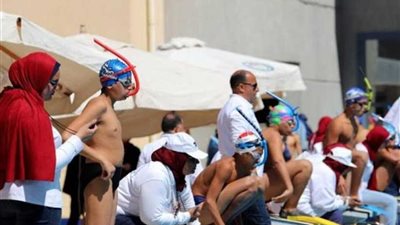 3500 مشارك ببطولة الجمهورية للسباحة بالزعانف