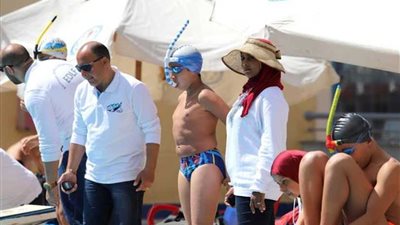 صور.. تعرف على نتائج اليوم الأول من بطولة الجمهورية للسباحة بالزعانف