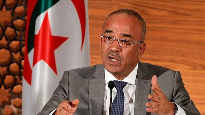 رئيس الوزراء الجزائري