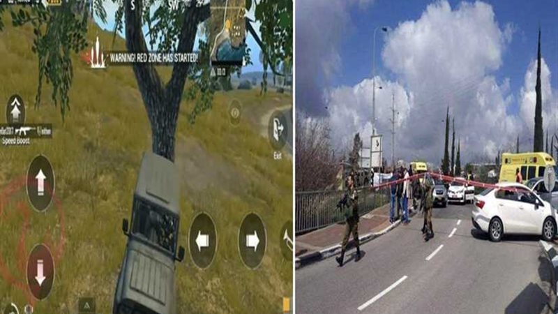 فلسطينى أعزل يطبق