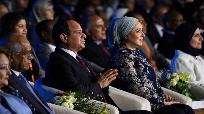 قرينة الرئيس السيسي: