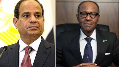 الرئيس يتلقى اتصالا هاتفيا من نظيره النيجيري لتقديم التعازي في ضحايا طائرة مصر للطيران‎