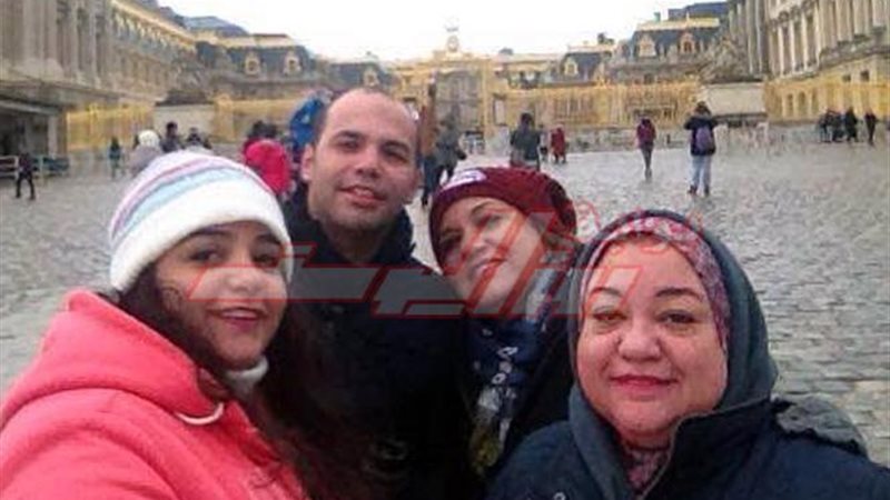 فقيدة دمياط في الطائرة